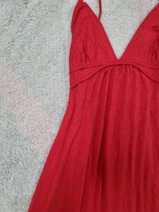 Red Summer Mini Dress