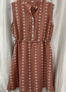 Floral Print Sleeveless Dress