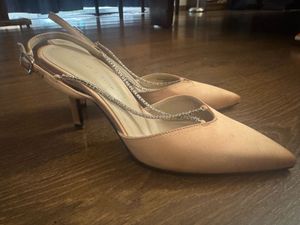 Charles &amp; Keith Blush Heels Embellished