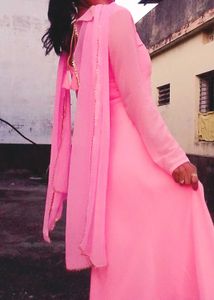 Elegant Pink Kurta Set