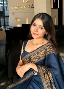 New Lilen Jamdani Saree💫