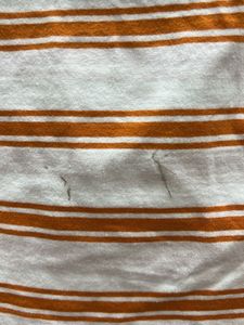 Striped Oversized Crop Top