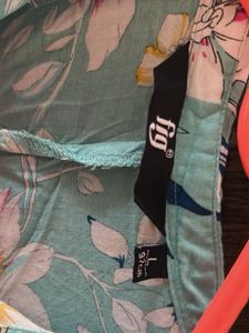 Floral Print Shirt Dress