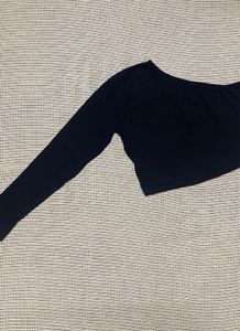 Black Fitted Top