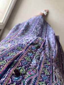 Paisley Print Button-Down Dress
