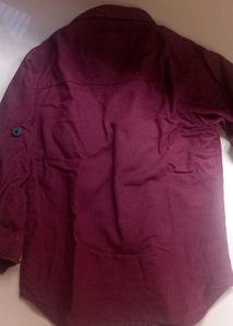 Stylish Shirts - Maroon &amp; Black