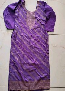 Purple Salwar Suit Set