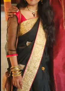 Designer Net Saree