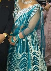 Gorgeous Teal Lehenga Choli