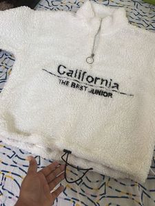 Cozy White Pullover