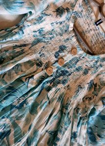 Floral Print Tunic Top