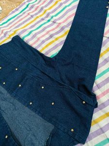 Denim Jacket with Studs