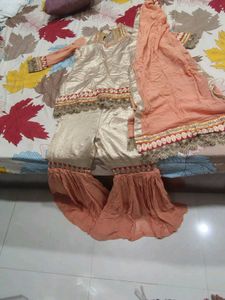 Ethnic Co-ord Set, Sharara Set