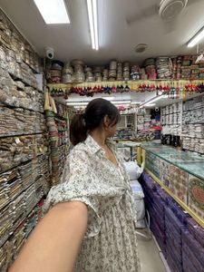 Off-White Dress &amp; Tie-Waist Jacket Combo