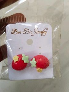 Cute Watermelon Slice Earrings