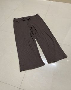 H&amp;M Ribbed Knit Palazzo Pants