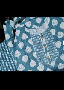 Stylish Printed Kurta Set
