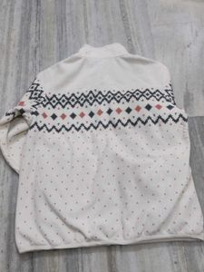 Patterned Fleece Jacket