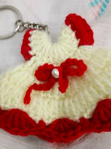 Handmade Dress Keyring