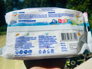 Baby Wet Wipes - 72 Count Set Of 2