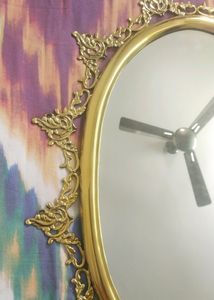 Gold Plated Wall Mirror With No Defects