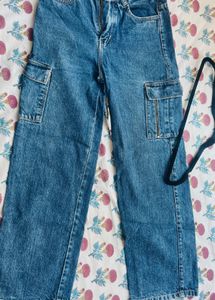 Cargo Denim Jeans