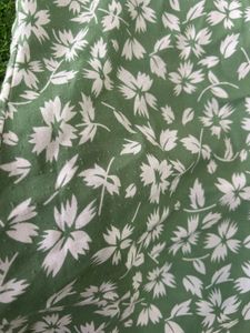 Floral Sage Green Dress