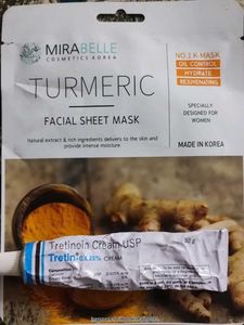 Mirabelle Sheet Mask with cream