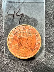 1919 Peace Celebration Medal George V And Mary