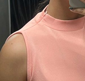 Mock Neck Tank Top