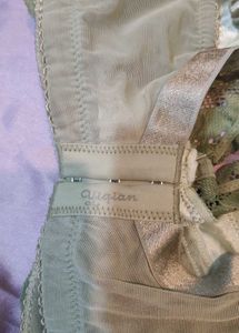 green fancy bra
