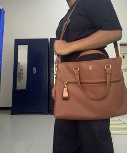 Brown Leather Briefcase
