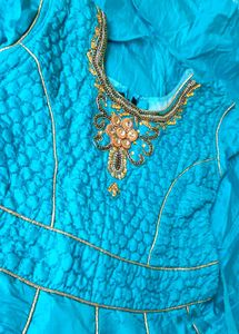 Seagreen Butterfly Frock