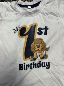 My First Birthday Tee