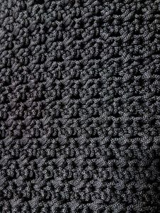 Crochet Black Handbag