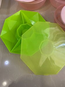Set Of Containers And Glasses