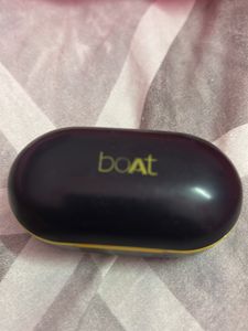 Boat Earphones Yellow