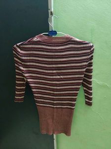 Striped Knit Top