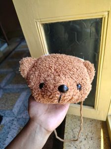 Cute Teddy Sling Coin Pouch