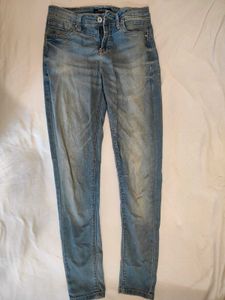 Light Wash Denim Jeans (Size S/26/28)
