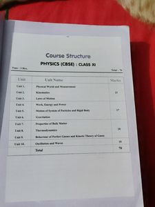 Prabodh Physics Notebook Ncert Based Class 11