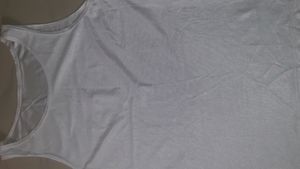 Stylish Sleeveless White Top