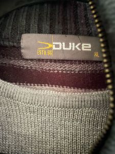 Duke Sweater with Zip Closure &amp; Attached Inner
