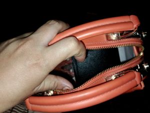 Orange Beautiful Handbag
