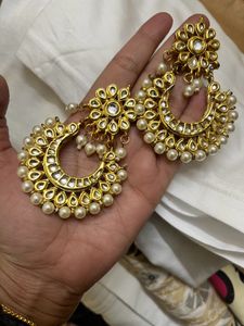 Combo Of Earring And Haath Phool