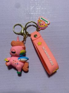 unicorn keychain