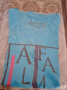 Brand New Womens Tshirt In Torquoise Colour