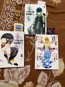 Tokyo Ghoul Vol 1-3 Manga