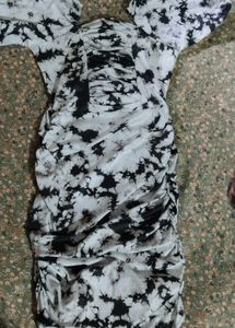 Square Neck Puff Sleeve Dress For Women 👗