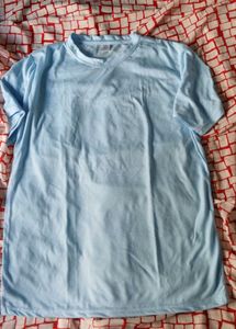 Light Blue T-Shirt in pure cotton